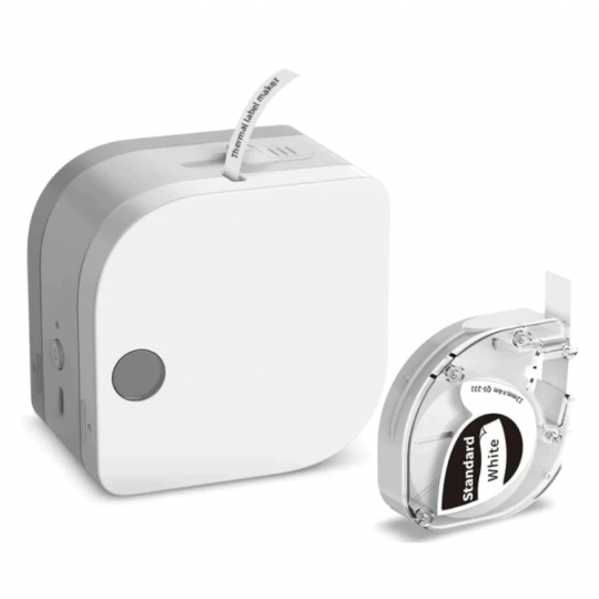 Máy in đa năng P12 PRO kết nối điện thoại, máy in hộp phấn, in ruy băng gối quà, in sticker quần áo, tặng 1 cuộn khi mua
