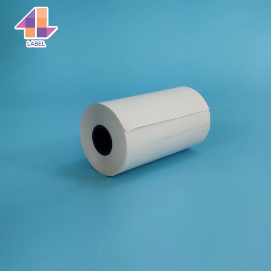 Giấy In Nhiệt 4B Label K80mm x 45mm In Rõ Nét Có Màng Bọc Vàng Chóng Nước Và Ánh Sáng Đảm Bảo Chất Lượng Giấy