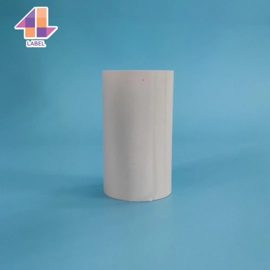 Giấy In Nhiệt 4B Label K80mm x 45mm In Rõ Nét Có Màng Bọc Vàng Chóng Nước Và Ánh Sáng Đảm Bảo Chất Lượng Giấy