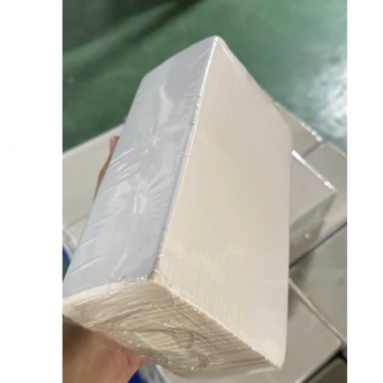 Giấy in nhiệt A7 75x100mm dạng xấp 2000 tờ liên tục, siêu tiết kiệm, giấy dày loại 1, in đơn hàng, có keo lột dán, tem in